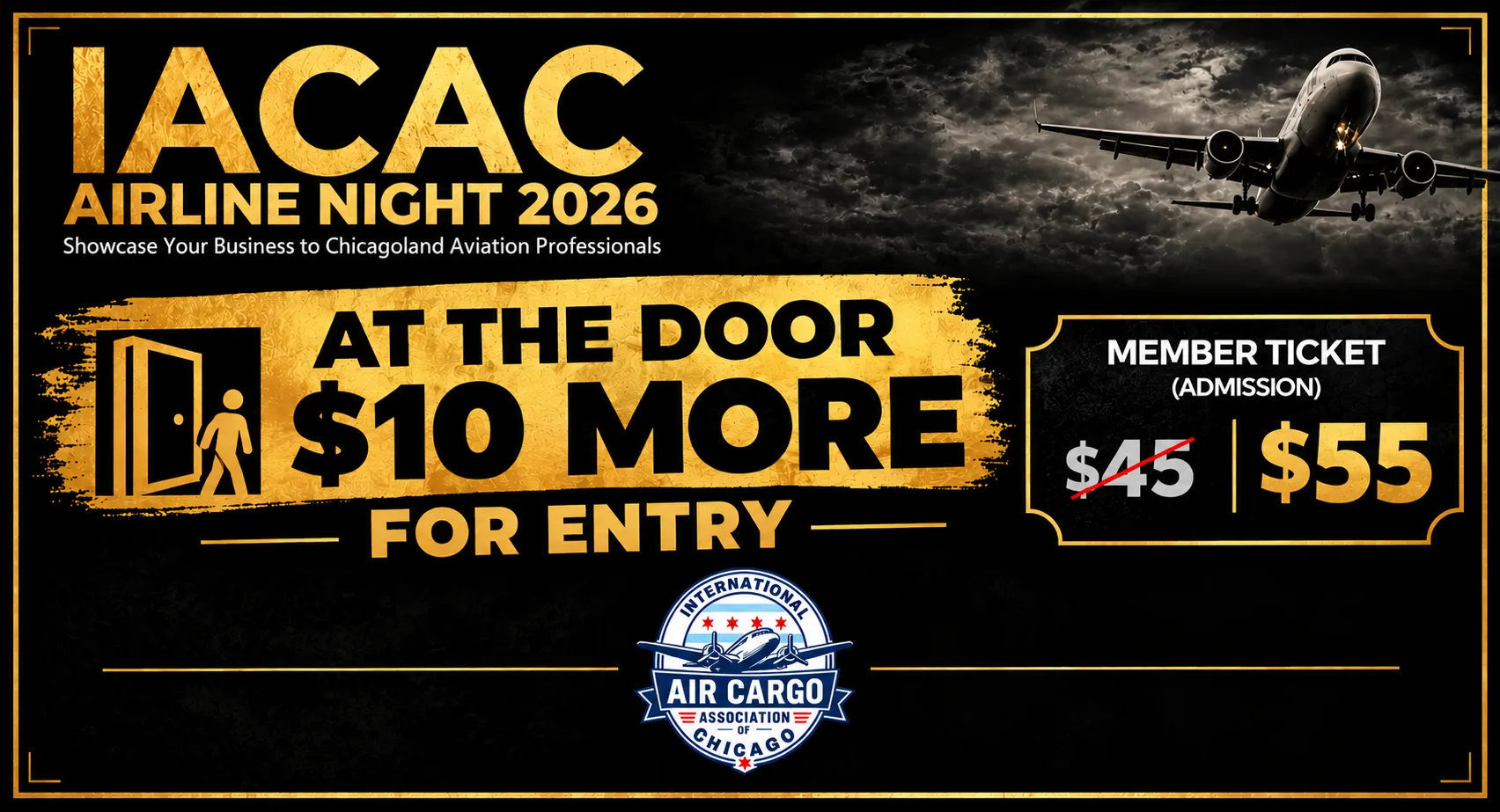 IACAC Airline Night 2026 Poster